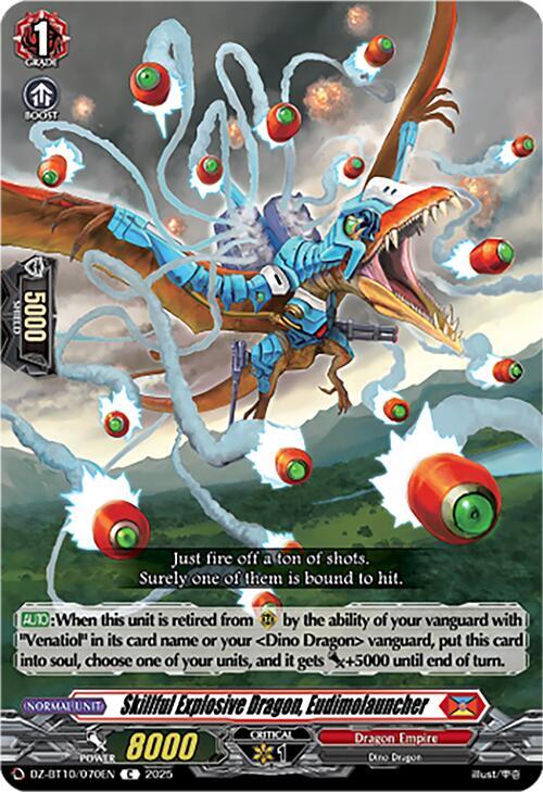 Skillful Explosive Dragon, Eudimolauncher, DZ-BT10: Dragonsoul Resonance DZ-BT10/070EN
