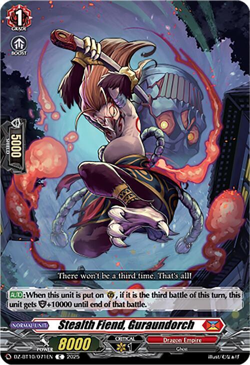 Stealth Fiend, Guraundorch, DZ-BT10: Dragonsoul Resonance DZ-BT10/071EN
