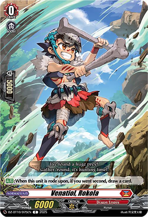 Venatiol, Rokola, DZ-BT10: Dragonsoul Resonance DZ-BT10/075EN