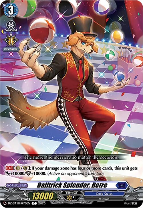 Balltrick Splendor, Retre, DZ-BT10: Dragonsoul Resonance DZ-BT10/076EN