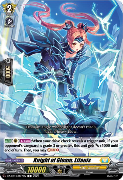Knight of Gloam, Litauis, DZ-BT10: Dragonsoul Resonance DZ-BT10/097EN