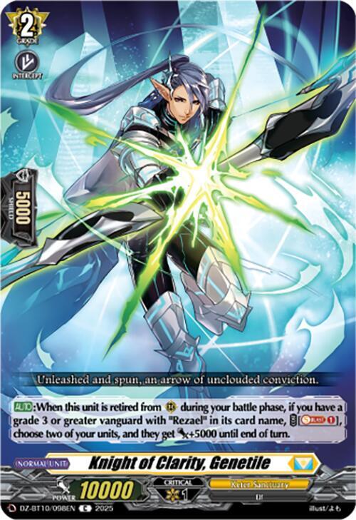 Knight of Clarity, Genetile, DZ-BT10: Dragonsoul Resonance DZ-BT10/098EN