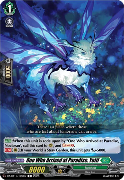 One Who Arrived at Paradise, Yotil, DZ-BT10: Dragonsoul Resonance DZ-BT10/109EN
