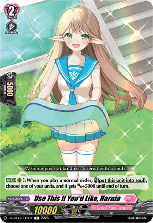 Use This If You'd Like, Harnia, DZ-BT10: Dragonsoul Resonance DZ-BT10/116EN