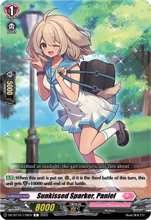 Sunkissed Sparker, Paniel, DZ-BT10: Dragonsoul Resonance DZ-BT10/118EN
