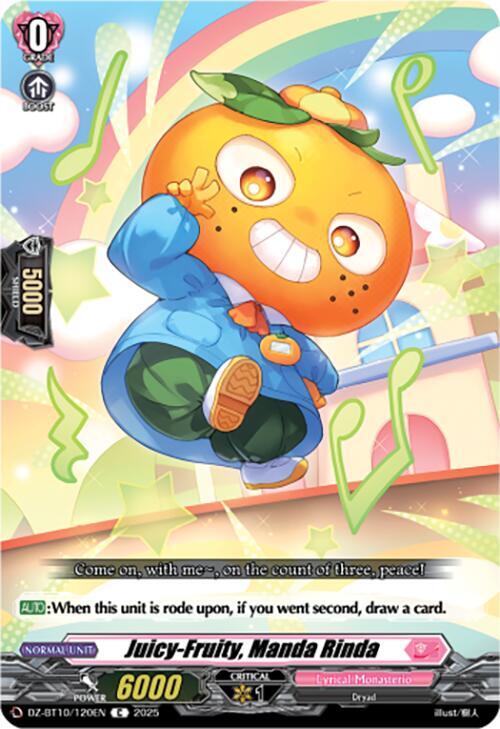 Juicy-Fruity, Manda Rinda, DZ-BT10: Dragonsoul Resonance DZ-BT10/120EN