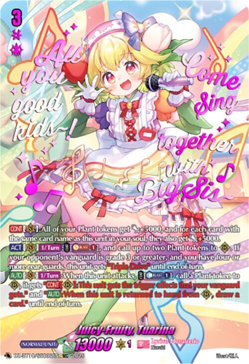 Juicy-Fruity, Tuarina (SEC), DZ-BT10: Dragonsoul Resonance DZ-BT10/SEC06EN