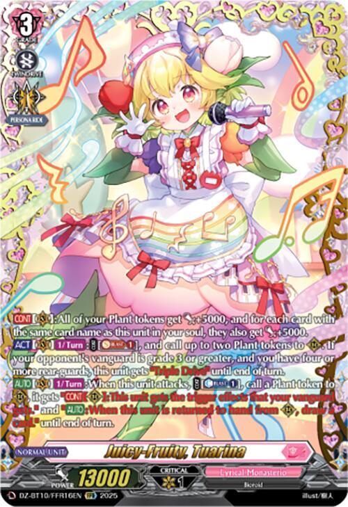 Juicy-Fruity, Tuarina (FFR), DZ-BT10: Dragonsoul Resonance DZ-BT10/FFR16EN