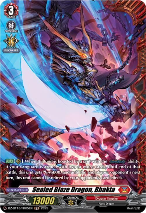 Sealed Blaze Dragon, Bhakta (FR), DZ-BT10: Dragonsoul Resonance DZ-BT10/FR05EN