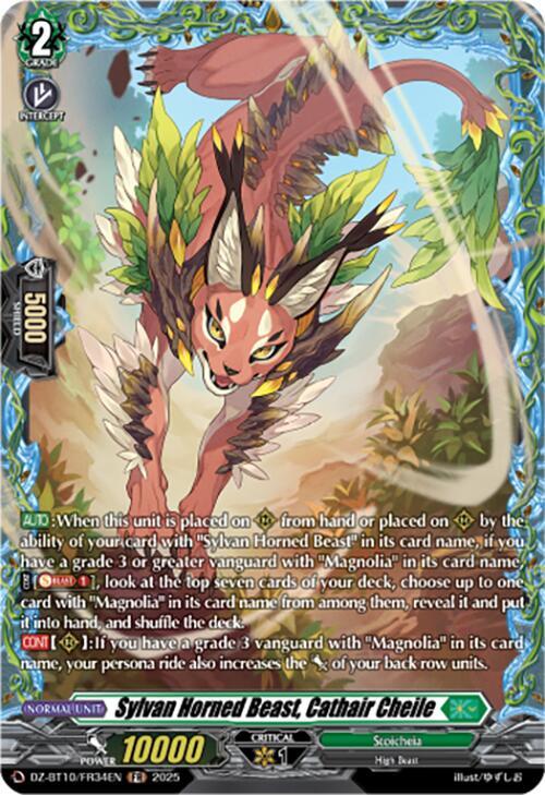 Sylvan Horned Beast, Cathair Cheile (FR), DZ-BT10: Dragonsoul Resonance DZ-BT10/FR34EN