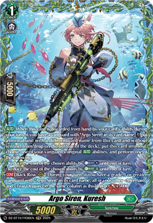 Argo Siren, Kuresh (FR), DZ-BT10: Dragonsoul Resonance DZ-BT10/FR36EN