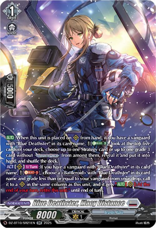 Blue Deathster, Macy Distance (SR), DZ-BT10: Dragonsoul Resonance DZ-BT10/SR21EN
