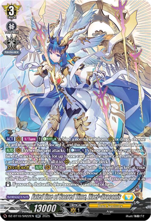 Fated One of Sacred Time, Liael=Draconis (SR), DZ-BT10: Dragonsoul Resonance DZ-BT10/SR22EN