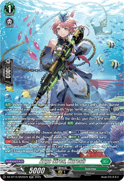 Argo Siren, Kuresh (SR), DZ-BT10: Dragonsoul Resonance DZ-BT10/SR35EN