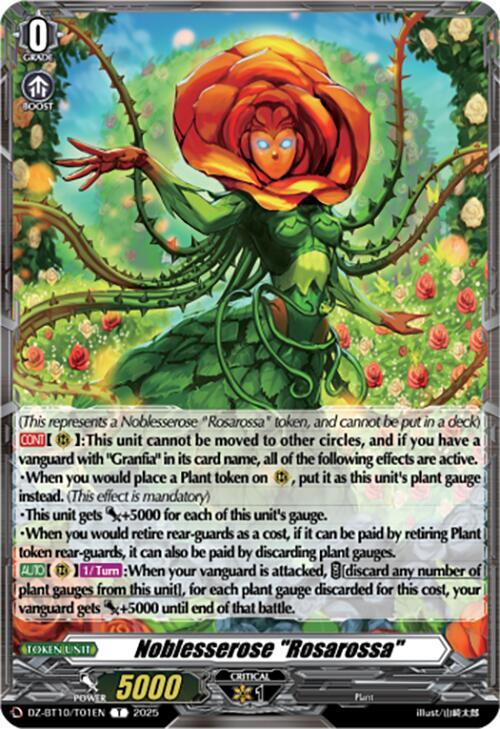 Noblesserose "Rosarossa", DZ-BT10: Dragonsoul Resonance DZ-BT10/T01EN