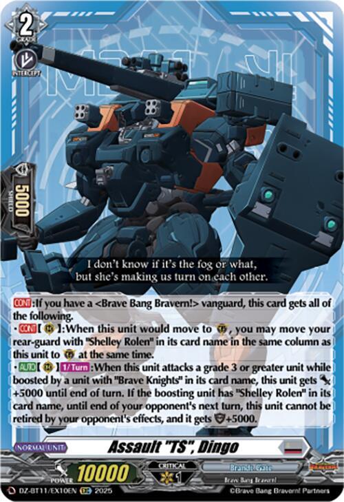 Assault "TS", Dingo, DZ-BT11: Symphony of Might & Bloom DZ-BT11/EX10EN