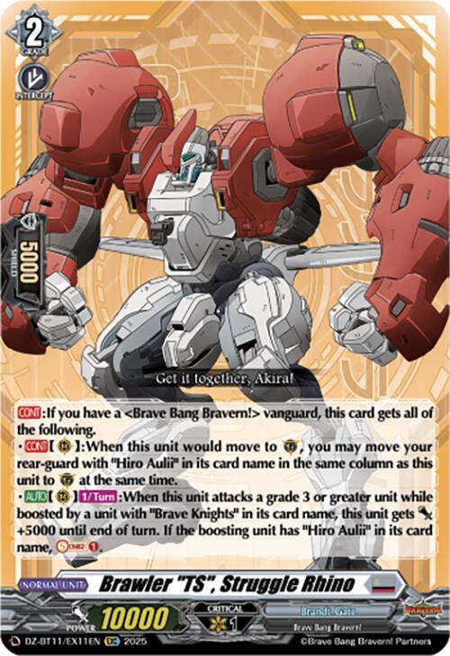 Brawler "TS", Struggle Rhino, DZ-BT11: Symphony of Might & Bloom DZ-BT11/EX11EN