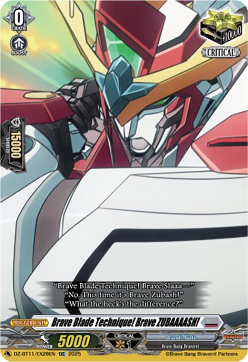 Brave Blade Technique! Brave ZUBAAAASH!, DZ-BT11: Symphony of Might & Bloom DZ-BT11/EX28EN