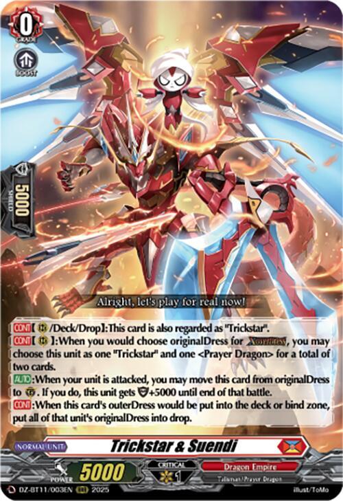 Trickstar & Suendi, DZ-BT11: Symphony of Might & Bloom DZ-BT11/003EN