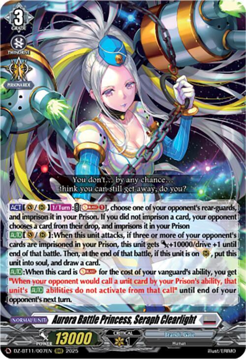 Aurora Battle Princess, Seraph Clearlight, DZ-BT11: Symphony of Might & Bloom DZ-BT11/007EN