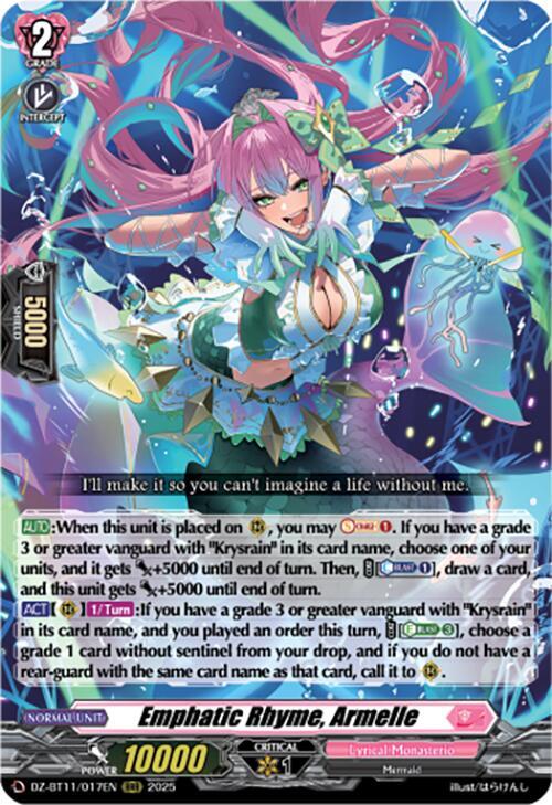 Emphatic Rhyme, Armelle, DZ-BT11: Symphony of Might & Bloom DZ-BT11/017EN