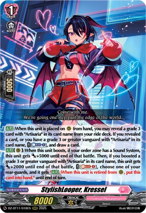 StylishLooper, Kressel, DZ-BT11: Symphony of Might & Bloom DZ-BT11/018EN