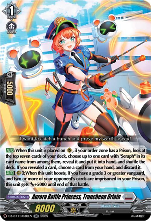 Aurora Battle Princess, Truncheon Orlain, DZ-BT11: Symphony of Might & Bloom DZ-BT11/030EN