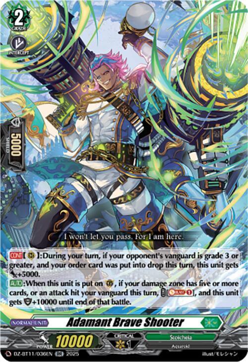 Adamant Brave Shooter, DZ-BT11: Symphony of Might & Bloom DZ-BT11/036EN