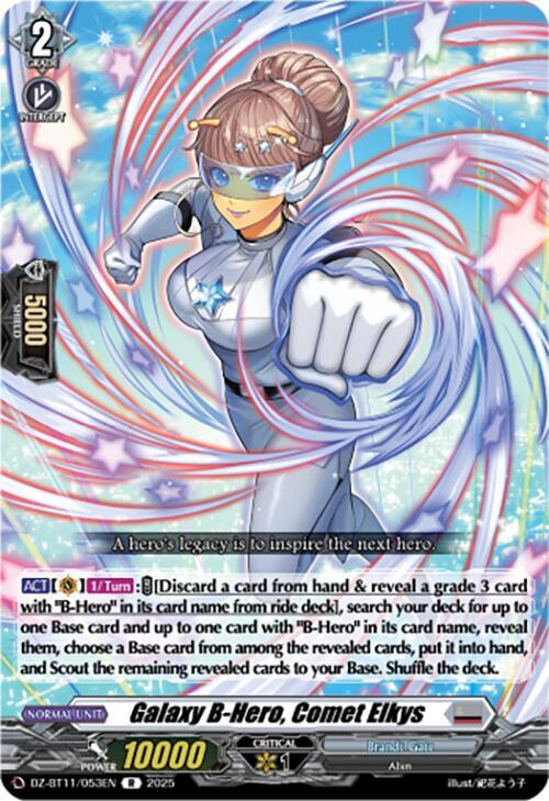 Galaxy B-Hero, Comet Elkys, DZ-BT11: Symphony of Might & Bloom DZ-BT11/053EN