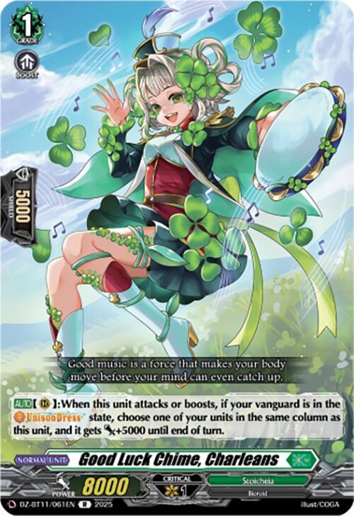 Good Luck Chime, Charleans, DZ-BT11: Symphony of Might & Bloom DZ-BT11/061EN