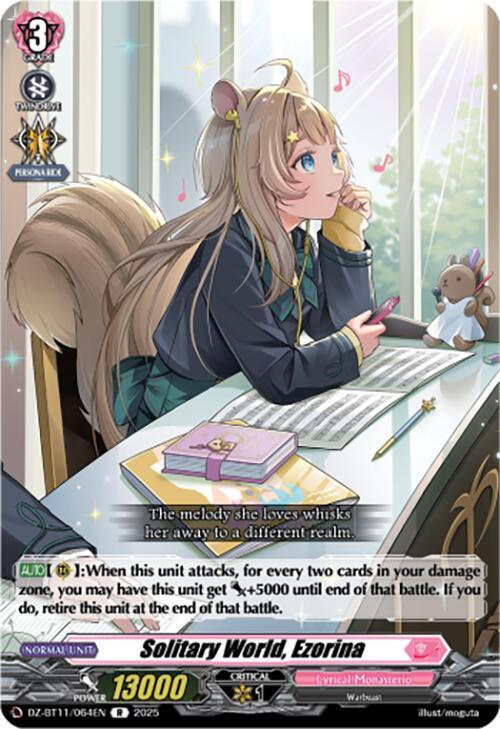 Solitary World, Ezorina, DZ-BT11: Symphony of Might & Bloom DZ-BT11/064EN