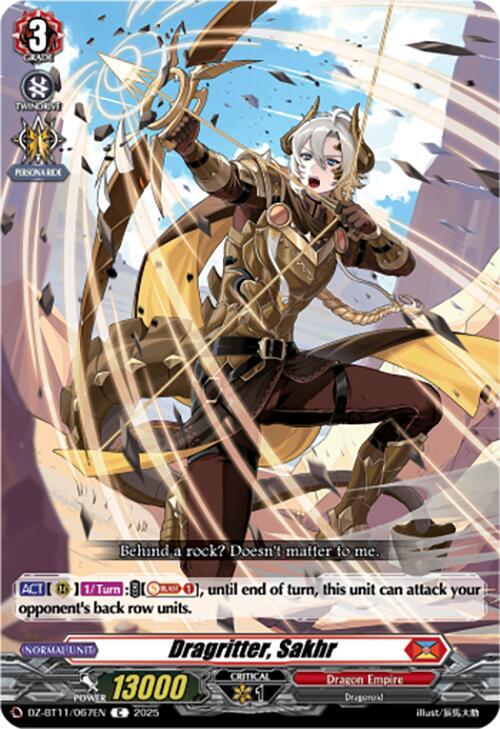 Dragritter, Sakhr, DZ-BT11: Symphony of Might & Bloom DZ-BT11/067EN