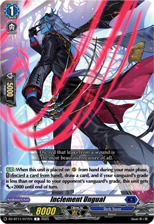 Inclement Ungual, DZ-BT11: Symphony of Might & Bloom DZ-BT11/077EN