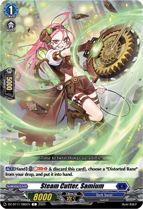 Steam Cutter, Samium, DZ-BT11: Symphony of Might & Bloom DZ-BT11/080EN
