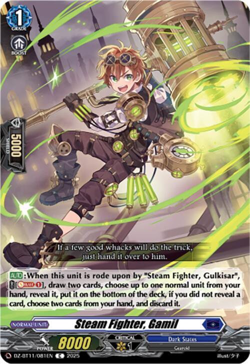 Steam Fighter, Gamil, DZ-BT11: Symphony of Might & Bloom DZ-BT11/081EN