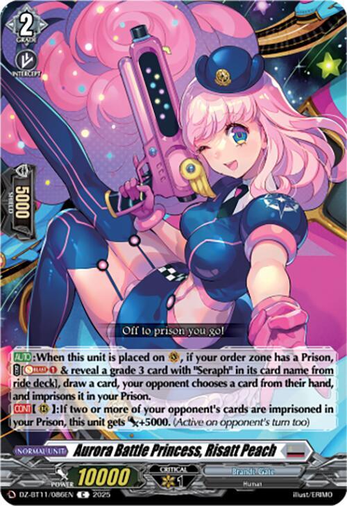 Aurora Battle Princess, Risatt Peach, DZ-BT11: Symphony of Might & Bloom DZ-BT11/086EN