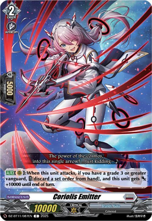 Coriolis Emitter, DZ-BT11: Symphony of Might & Bloom DZ-BT11/087EN