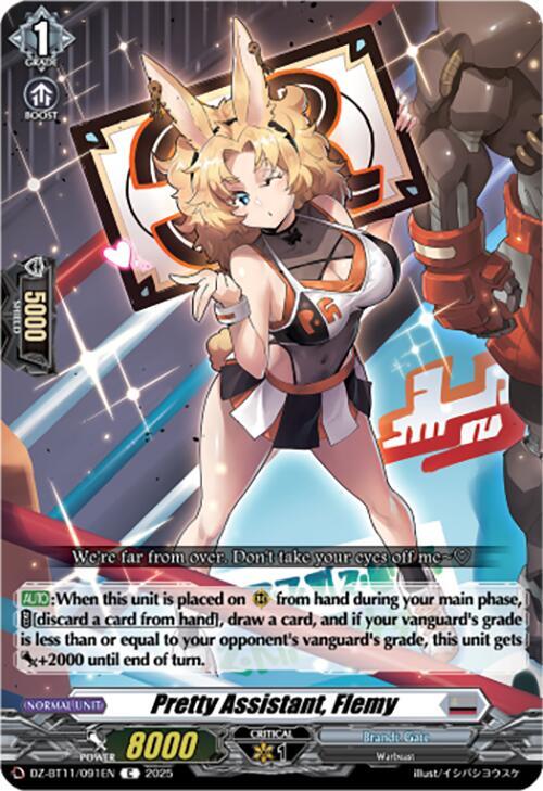 Pretty Assistant, Flemy, DZ-BT11: Symphony of Might & Bloom DZ-BT11/091EN