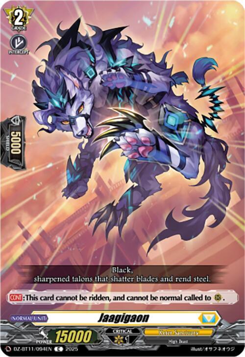 Jaagigaon, DZ-BT11: Symphony of Might & Bloom DZ-BT11/094EN