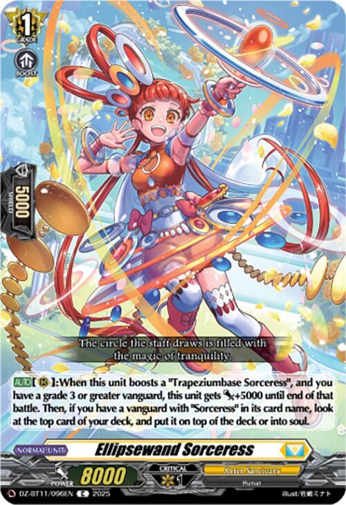 Ellipsewand Sorceress, DZ-BT11: Symphony of Might & Bloom DZ-BT11/096EN