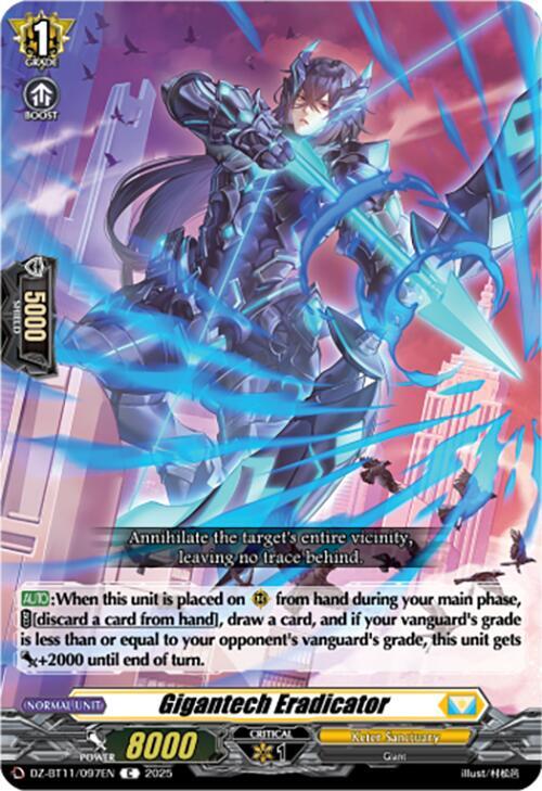 Gigantech Eradicator, DZ-BT11: Symphony of Might & Bloom DZ-BT11/097EN