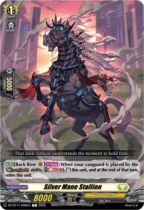 Silver Mane Stallion, DZ-BT11: Symphony of Might & Bloom DZ-BT11/099EN