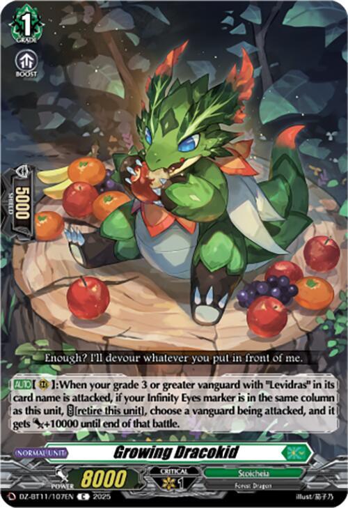 Growing Dracokid, DZ-BT11: Symphony of Might & Bloom DZ-BT11/107EN