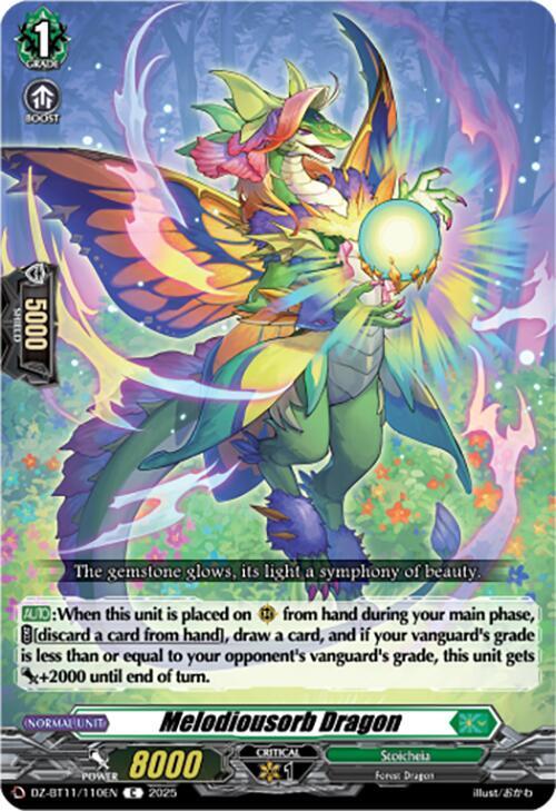 Melodiousorb Dragon, DZ-BT11: Symphony of Might & Bloom DZ-BT11/110EN