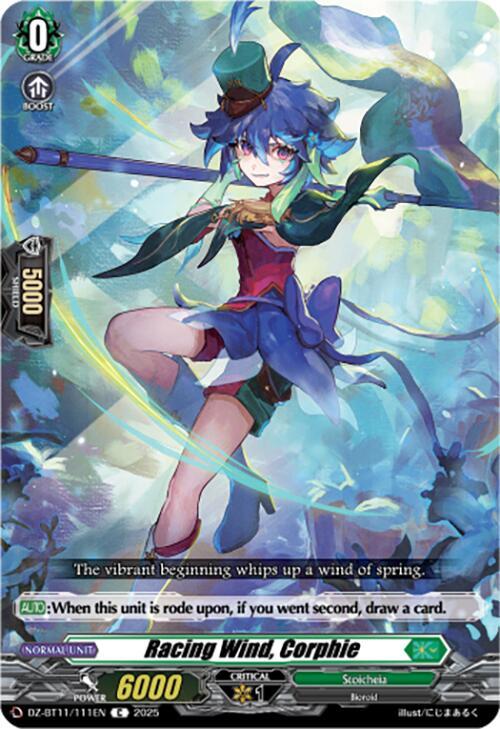 Racing Wind, Corphie, DZ-BT11: Symphony of Might & Bloom DZ-BT11/111EN