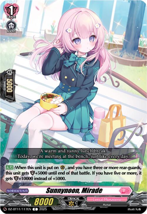 Sunnynoon, Mirade, DZ-BT11: Symphony of Might & Bloom DZ-BT11/117EN