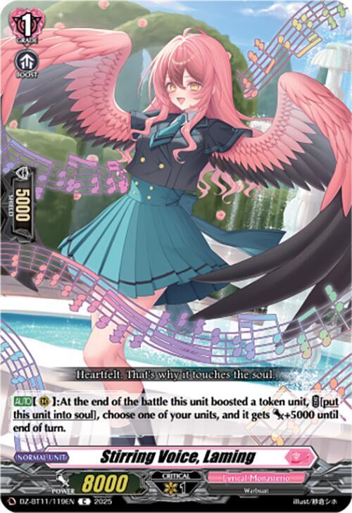 Stirring Voice, Laming, DZ-BT11: Symphony of Might & Bloom DZ-BT11/119EN