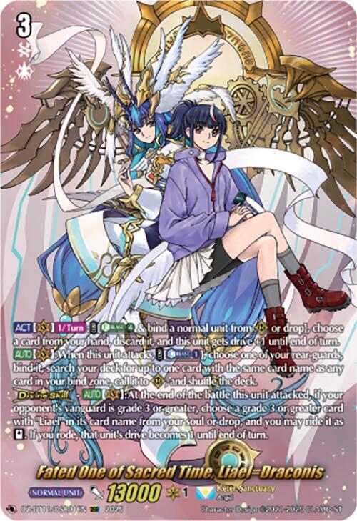 Fated One of Sacred Time, Liael=Draconis, DZ-BT11: Symphony of Might & Bloom DZ-BT11/DSR01EN