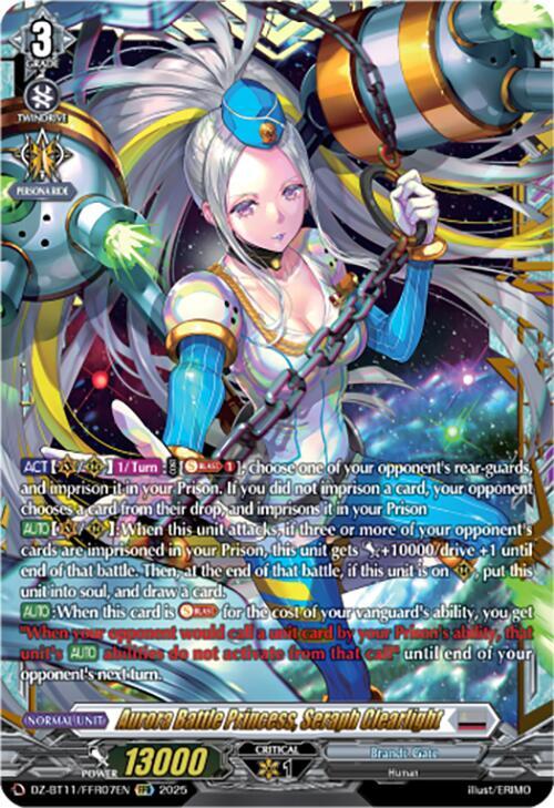 Aurora Battle Princess, Seraph Clearlight (FFR), DZ-BT11: Symphony of Might & Bloom DZ-BT11/FFR07EN