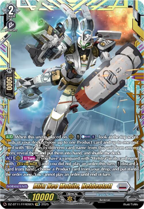 Blitz Neo Mobile, Heldentatt (FFR), DZ-BT11: Symphony of Might & Bloom DZ-BT11/FFR09EN